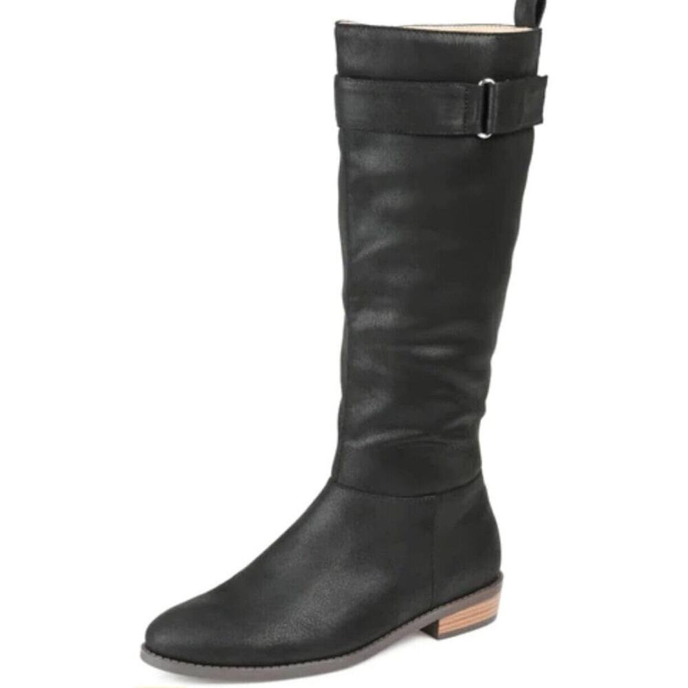 Journee Collection Lelanni Boot in Regular Sz 6.5 Wide and Extra Wide Calf